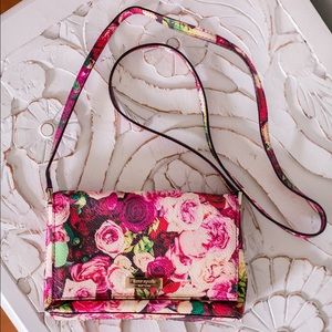 Kate Spade Floral Rose Pattern CrossBody
